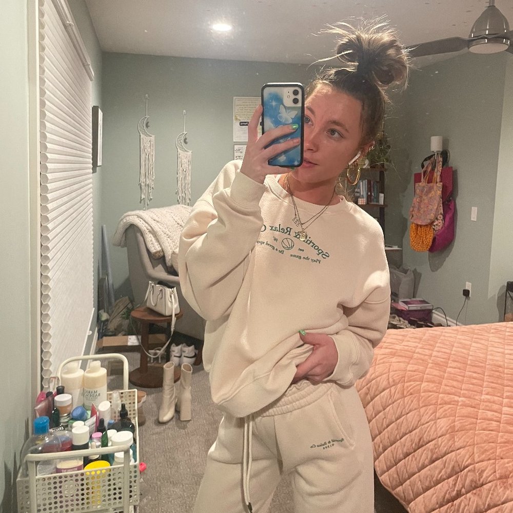 Princess Polly Sportif & Relax co. Sweatshirt and Joggers SET